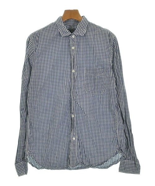 COMME des GARCONS HOMME コムデギャルソンオム カジュアルシャツ メンズ L 青x白(チェック) 【中古】【古着】