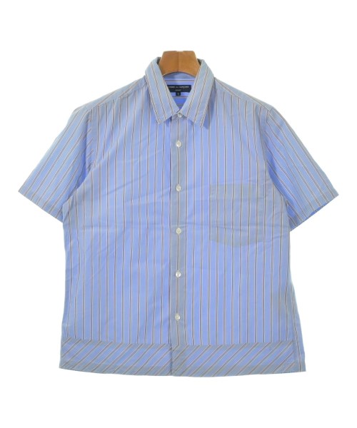 COMME des GARCONS HOMME コムデギャルソンオム カジュアルシャツ メンズ S 青xオレンジ等(ストライプ) 【中古】【古着】