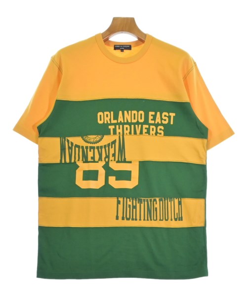 COMME des GARCONS HOMME コムデギャルソンオム Tシャツ・カットソー メンズ L 黄x緑 【中古】【古着】