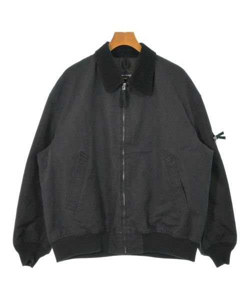 希少 コムデギャルソン 10AW 中綿ポリエステル 変形ジャケット 黒XS コムデギャルソンCOMME des GARCONS 製品染めエステル切替