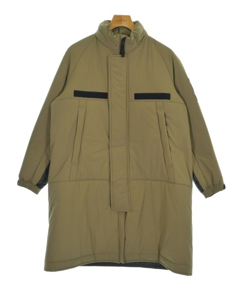 COMME des GARCONS HOMME コムデギャルソンオムダウンコート メンズ XS カーキx黒【中古】【古着】
