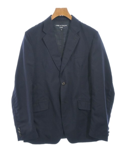COMME des GARCONS HOMME コムデギャルソンオムテーラードジャケット メンズ S 紺【中古】【古着】