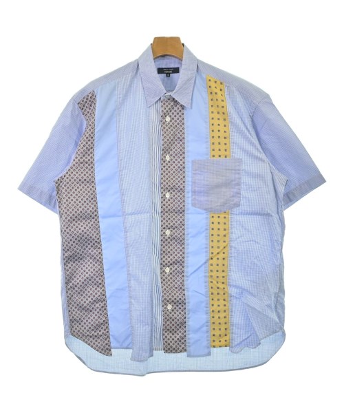 COMME des GARCONS HOMME コムデギャルソンオムカジュアルシャツ メンズ S 青系xグレーxマスタード等【中古】【古着】｜RAGTAG（ブランド古着のラグタグ）
