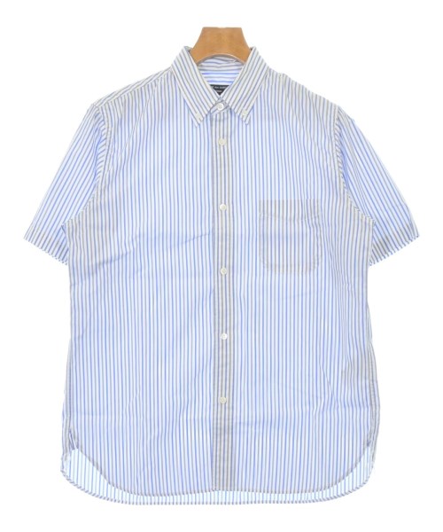 COMME des GARCONS HOMME コムデギャルソンオムカジュアルシャツ メンズ L 白x青xグレー(ストライプ)【中古】【古着】|RAGTAG(ブランド古着のラグタグ)