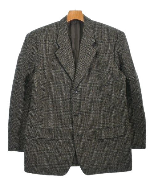 COMME des GARCONS HOMME コムデギャルソンオムカジュアルジャケット メンズ M 黒xベージュx緑(読み合わせる)【中古】【古着】