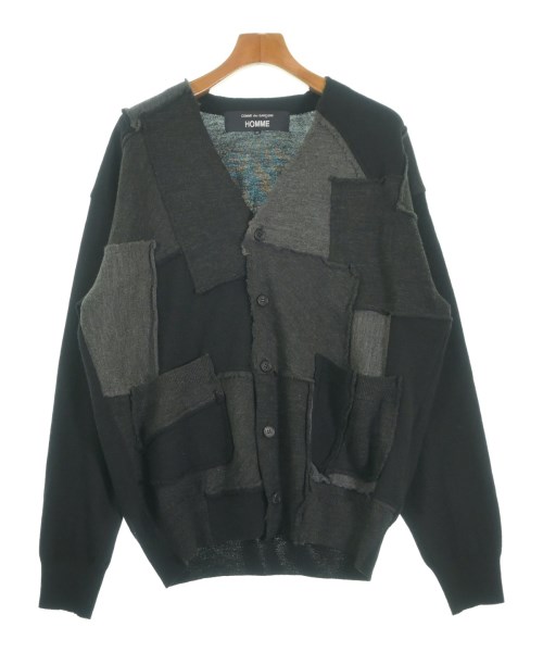 COMME des GARCONS HOMME コムデギャルソンオムカーディガン メンズ M 黒xグレー系【中古】【古着】|RAGTAG(ブランド古着のラグタグ)
