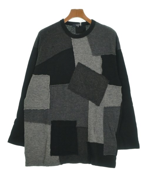 COMME des GARCONS HOMME コムデギャルソンオムニット・セーター メンズ S 薄墨色x黒【中古】【古着】