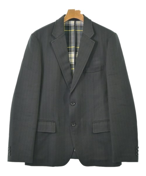 COMME des GARCONS HOMME コムデギャルソンオムジャケット メンズ M 黒x白(縞模様)【中古】【古着】