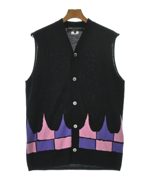 COMME des GARCONS HOMME PLUS コムデギャルソンオムプリュスベスト メンズ M 黒【中古】【古着】