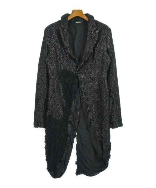 COMME des GARCONS HOMME PLUS コムデギャルソンオムプリュスコート（その他） メンズ M 黒xシルバー【中古】【古着】 コート・ジャケット-メンズファッション