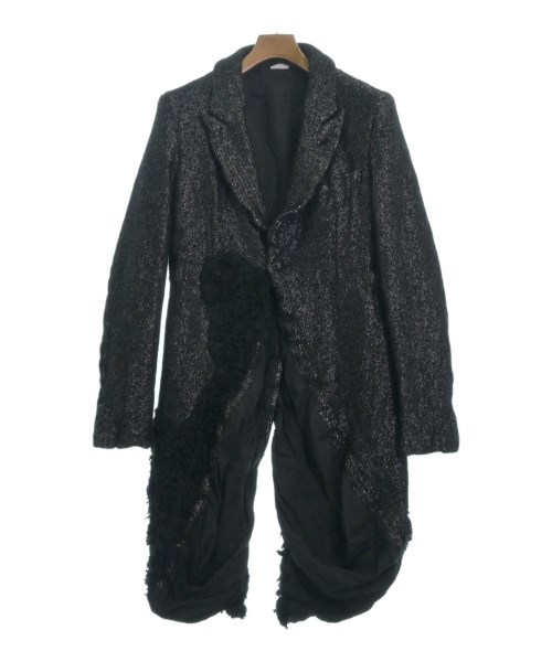 COMME des GARCONS HOMME PLUS コムデギャルソンオムプリュスチェスターコート メンズ M 黒【中古】【古着】｜RAGTAG（ブランド古着のラグタグ）