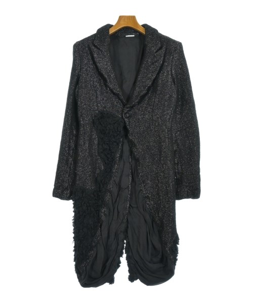 COMME des GARCONS HOMME PLUS コムデギャルソンオムプリュス コート（その他） メンズ S 黒xシルバー 【中古】【古着】