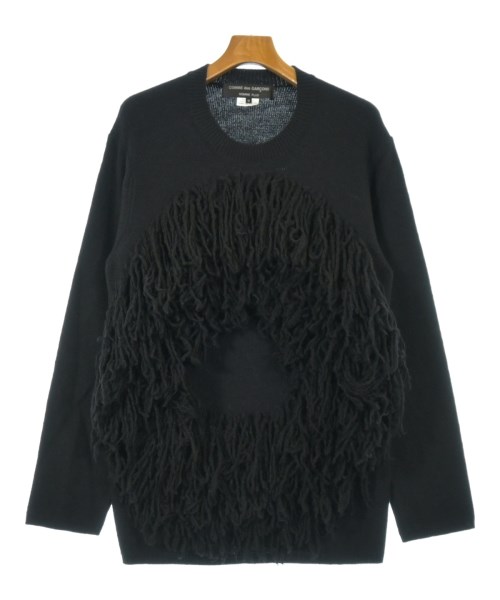 COMME des GARCONS HOMME PLUS コムデギャルソンオムプリュス ニット・セーター メンズ M 黒 【中古】【古着】