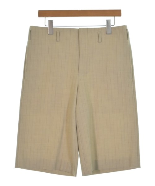 COMME des GARCONS HOMME PLUS コムデギャルソンオムプリュス ショートパンツ メンズ M ベージュxグレー(ストライプ) 【中古】【古着】