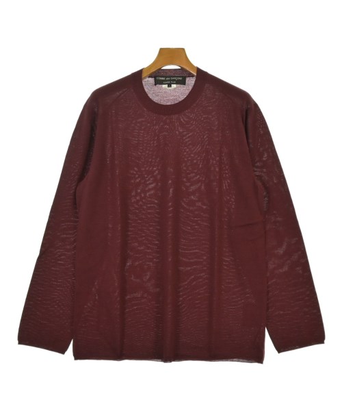 COMME des GARCONS HOMME PLUS コムデギャルソンオムプリュスニット・セーター メンズ L エンジ【中古】【古着】｜RAGTAG（ブランド古着のラグタグ）