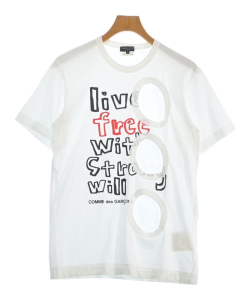 COMME des GARCONS HOMME PLUS コムデギャルソンオムプリュス Tシャツ・カットソー メンズ S 白 【中古】【古着】