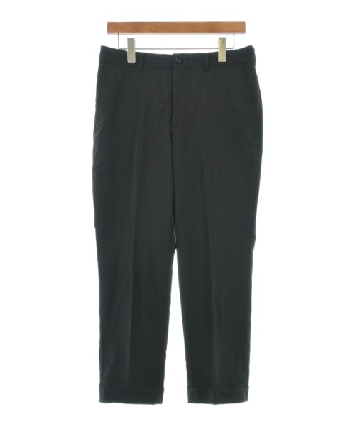 COMME des GARCONS HOMME PLUS コムデギャルソンオムプリュス クロップドパンツ メンズ S 黒xグレー(ストライプ) 【中古】【古着】