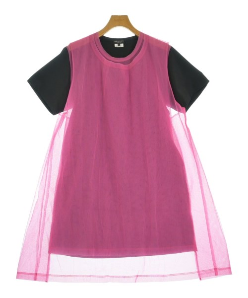 COMME des GARCONS HOMME PLUS コムデギャルソンオムプリュス Tシャツ・カットソー メンズ S ピンクx黒 【中古】【古着】