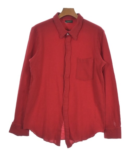COMME des GARCONS HOMME PLUS コムデギャルソンオムプリュス カジュアルシャツ メンズ -(L位) 赤 【中古】【古着】