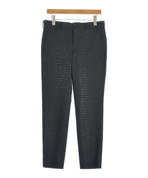 COMME des GARCONS HOMME PLUS コムデギャルソンオムプリュス スラックス メンズ XS 黒(ストライプ) 【中古】【古着】