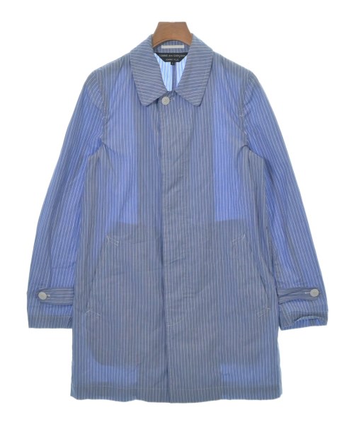 COMME des GARCONS HOMME PLUS コムデギャルソンオムプリュス カジュアルシャツ メンズ S 青x白(ストライプ) 【中古】【古着】