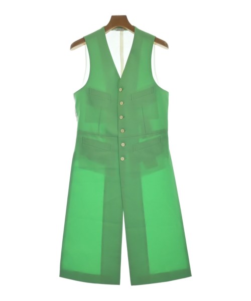 COMME des GARCONS HOMME DEUX コムデギャルソンオムドゥ カジュアルシャツ メンズ S 黄緑x白 【中古】【古着】