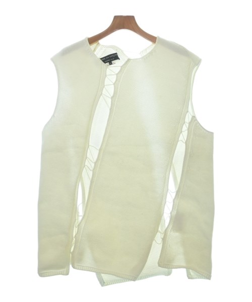 COMME des GARCONS HOMME PLUS コムデギャルソンオムプリュス ベスト メンズ M アイボリー 【中古】【古着】
