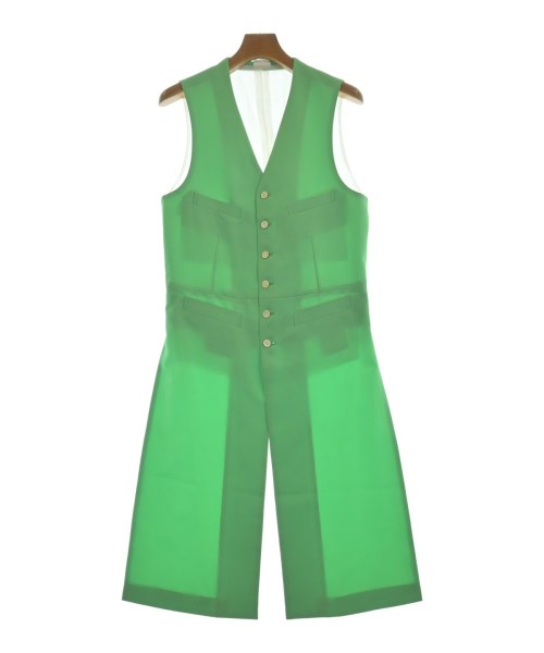 COMME des GARCONS HOMME DEUX コムデギャルソンオムドゥ カジュアルシャツ メンズ M 黄緑x白 【中古】【古着】