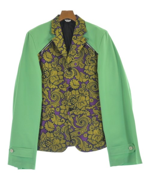 COMME des GARCONS HOMME PLUS コムデギャルソンオムプリュス カジュアルジャケット メンズ M 緑x紫xマスタード等 【中古】【古着】