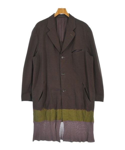 COMME des GARCONS HOMME PLUS コムデギャルソンオムプリュスコート(その他) メンズ M 茶xカーキ【中古】【古着】|RAGTAG(ブランド古着のラグタグ)