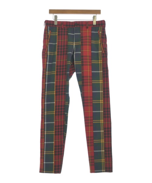 COMME des GARCONS HOMME PLUS コムデギャルソンオムプリュスパンツ（余分の物） メンズ S 赤x緑x黄等(照合のしるし)【中古】【古着】