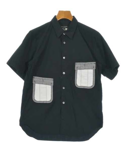 COMME des GARCONS HOMME PLUS コムデギャルソンオムプリュス カジュアルシャツ メンズ XS 黒 【中古】【古着】
