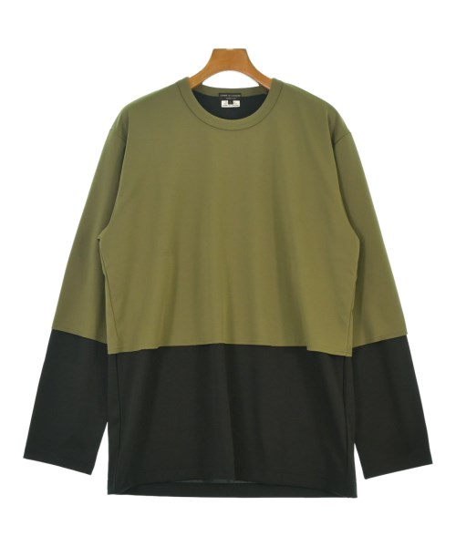 COMME des GARCONS HOMME PLUS コムデギャルソンオムプリュス Tシャツ・カットソー メンズ L カーキx黒 【中古】【古着】