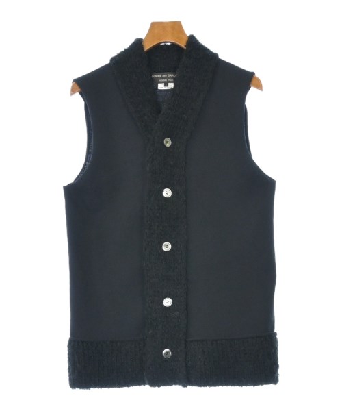 COMME des GARCONS HOMME PLUS コムデギャルソンオムプリュス ベスト メンズ S 黒 【中古】【古着】