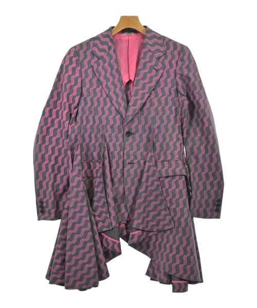COMME des GARCONS HOMME PLUS コムデギャルソンオムプリュスカジュアルジャケット メンズ S ピンクxグレー(総柄)【中古】【古着】｜RAGTAG（ブランド古着のラグタグ）