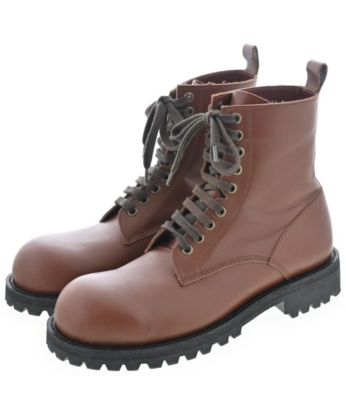 COMME des GARCONS HOMME PLUS コムデギャルソンオムプリュスブーツ メンズ UK8(26.5珊位) 茶【中古】【古着】