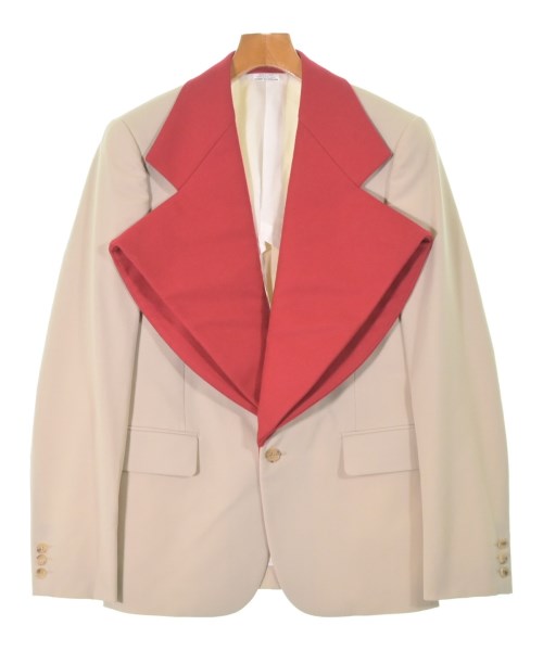 COMME des GARCONS HOMME PLUS コムデギャルソンオムプリュスジャケット メンズ S ベージュx赤【中古】【古着】|RAGTAG(ブランド古着のラグタグ)