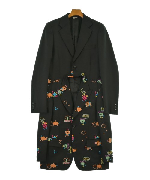 COMME des GARCONS HOMME PLUS コムデギャルソンオムプリュス カジュアルジャケット メンズ S 黒xオレンジxピンク等(総柄) 【中古】【古着】 99,825円