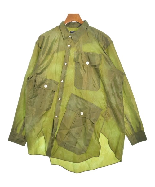 COMME des GARCONS HOMME PLUS コムデギャルソンオムプリュス カジュアルシャツ メンズ M 緑 【中古】【古着】