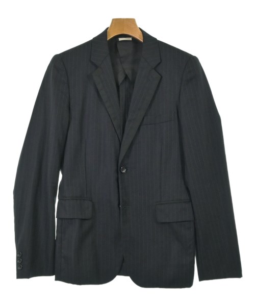 COMME des GARCONS HOMME PLUS コムデギャルソンオムプリュステーラードジャケット メンズ XS 紺(縞模様)【中古】【古着】