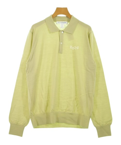 COMME des GARCONS SHIRT コムデギャルソンシャツ ニット・セーター メンズ L 黄緑 【中古】【古着】