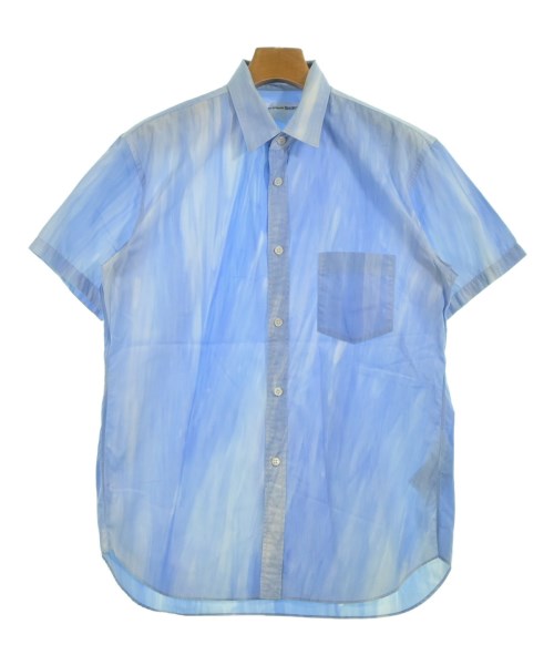 COMME des GARCONS SHIRT コムデギャルソンシャツ カジュアルシャツ メンズ S 青x白(総柄) 【中古】【古着】