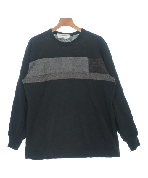 COMME des GARÇONS SHIRT 長袖ニット M Comme des Garçons SHIRT - Strikket Pullover i Sort – Stoy