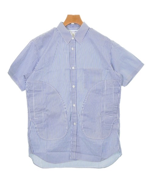 COMME des GARCONS SHIRT コムデギャルソンシャツ カジュアルシャツ メンズ M 青x白(ストライプ) 【中古】【古着】