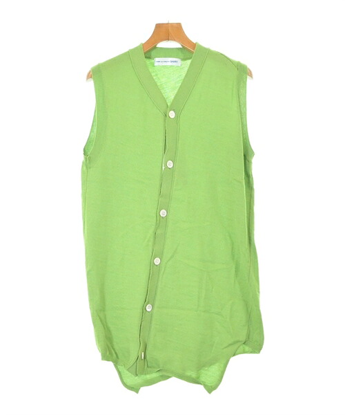 COMME des GARCONS SHIRT コムデギャルソンシャツ ベスト メンズ -(XS位) 緑 【中古】【古着】