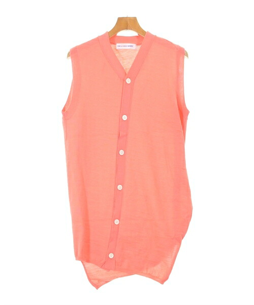 COMME des GARCONS SHIRT コムデギャルソンシャツ ベスト メンズ -(XS位) ピンク 【中古】【古着】