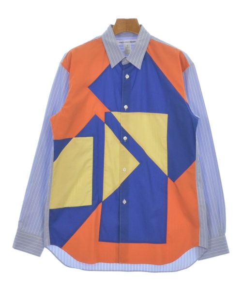 COMME des GARCONS SHIRT コムデギャルソンシャツカジュアルシャツ メンズ S 青x白(ストライプ)【中古】【古着】|RAGTAG(ブランド古着のラグタグ)
