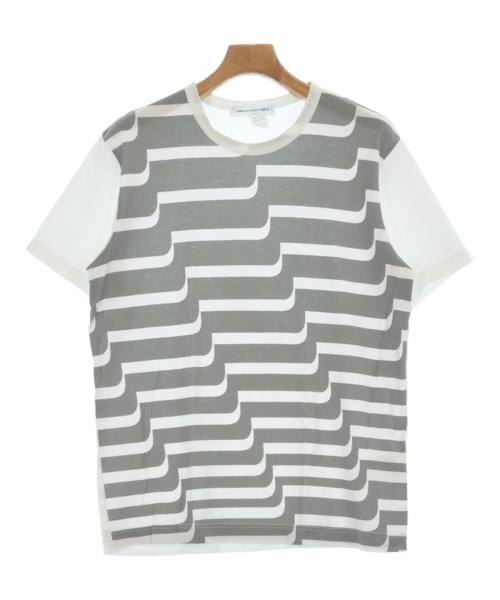 COMME des GARCONS SHIRT コムデギャルソンシャツ Tシャツ・カットソー メンズ M 白xグレー 【中古】【古着】