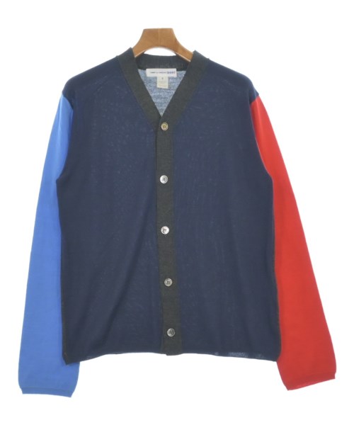 COMME des GARCONS SHIRT コムデギャルソンシャツカーディガン メンズ M 紺x赤x青等【中古】【古着】