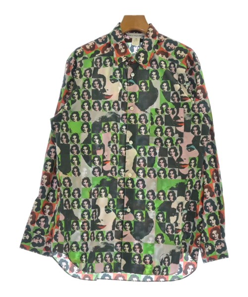 COMME des GARCONS SHIRT コムデギャルソンシャツカジュアルシャツ メンズ M 緑x赤xグレー等(総柄)【中古】【古着】|RAGTAG(ブランド古着のラグタグ)